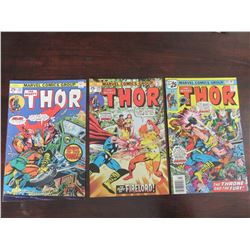 Mighty Thor #237, 246, 249