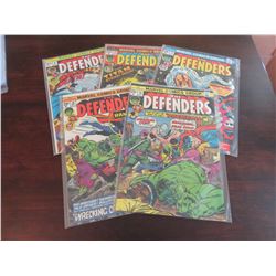Defenders #6, 12, 14, 18, 19