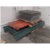 Image 2 : (3) Sections of Pallet Racking, 8' Long, 10' Tall, 42" Wide