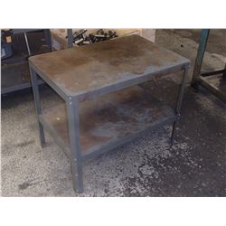 36" x 24" x 31" Metal Table