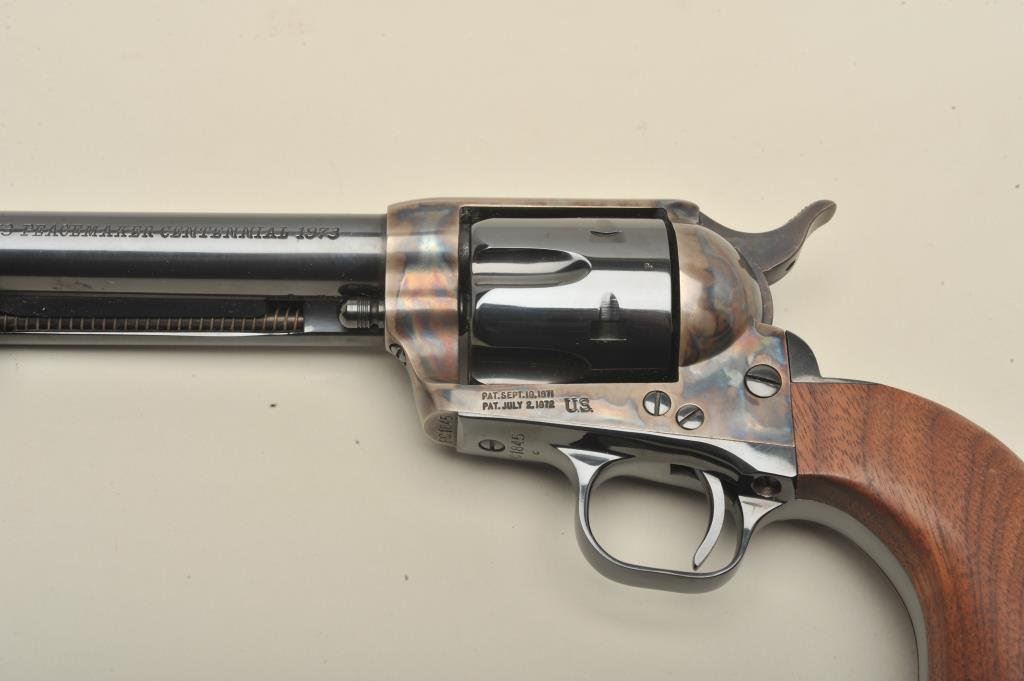 Saa Revolver Colt Peacemaker Centennial (1873-1973) Single Action Army revolver, .45 ...