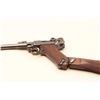 Image 3 : 1920 Commercial Luger semi-automatic carbine pistol with detachable checkered wood