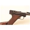Image 7 : 1920 Commercial Luger semi-automatic carbine pistol with detachable checkered wood
