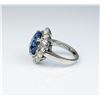 Image 15 : Stunning ladies Platinum ring featuring a GIA Certified extra fine