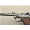 Image 7 : Artillery Luger by DWM semi-automatic pistol, 9mm caliber, 7.75 barrel,