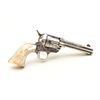 Image 1 : Colt SAA factory engraved with carved eagle grips set with