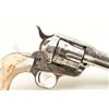 Image 3 : Colt SAA factory engraved with carved eagle grips set with