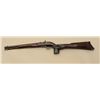Image 1 : Unmarked percussion carbine pistol with wood shoulder stock, .41 caliber,