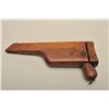 Image 9 : Mauser Broomhandle semi-automatic pistol with wood stock, 7.65mm caliber, 5.5