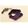 Image 1 : Antique Belgian rim fire revolver in a purse case. The