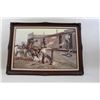 Image 2 : Gunfight in the Street original oil painting signed lower right L. Patten. Approx.