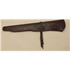 Image 4 : M1 Garand leather scabbard marked U.S. and dated 1943; for