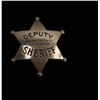 Image 1 : Vintage 6 point star with ball tips badge marked Deputy/Contra