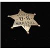 Image 2 : Vintage 6 point star with ball tips badge marked Deputy/U.S./Marshal/298