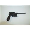 Image 2 : Flatside Mauser broomhandle semi-automatic pistol, 7.65 mm caliber, 5.5 barrel,