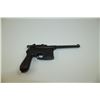 Image 3 : Flatside Mauser broomhandle semi-automatic pistol, 7.65 mm caliber, 5.5 barrel,