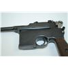 Image 7 : Flatside Mauser broomhandle semi-automatic pistol, 7.65 mm caliber, 5.5 barrel,