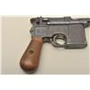 Image 2 : Prototype early Broomhandle Mauser semi-automatic pistol, early magazine, pre-1898, 7.65mm