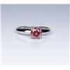 Image 1 : Gorgeous Fancy Vivid Pink HPHT diamond weighing 1.02 carats set