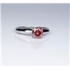 Image 3 : Gorgeous Fancy Vivid Pink HPHT diamond weighing 1.02 carats set