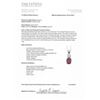 Image 2 : Amazing pendant featuring an extra fine Burmese Ruby weighing 1.65