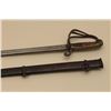 Image 3 : U.S. 1837 dated sword and metal scabbard by N. P.