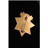 Image 3 : Kern County Deputy Sheriff 7 point star badge, #S150; hallmarked