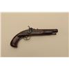 Image 1 : Aged replica percussion single shot pistol, .45 caliber, approximately 13