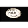 Image 2 : Vintage oval shaped badge marked Police. Est.: $100-$150.