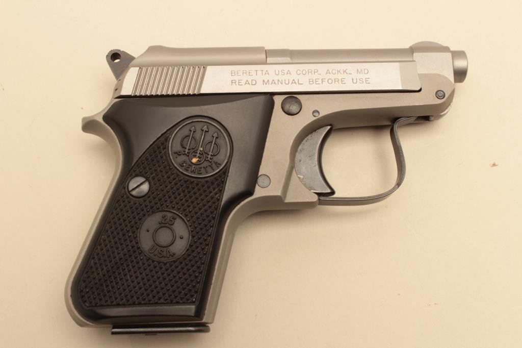 Model 950 Beretta Model 950 BS pocket semi-automatic pistol, .25 caliber, 2.5