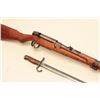 Image 8 : Japanese Arisaka bolt action rifle, 8mm caliber, military finish, wood