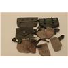 Image 2 : Lot of misc. U.S. canvas muzzle covers and pouches. Est.: