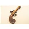 Image 1 : Continental flintlock blunderbuss pistol with cannon muzzle and spring bayonet