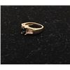 Image 3 : One ladies ring in 14k yellow gold set with an