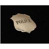 Image 3 : Vintage Police marked shield badge. Est.: $100-$150.