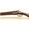 Image 3 : S x S hammer shotgun, 12 gauge, Serial #NSNV. The