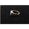 Image 2 : One free form ladies ring in 14k yellow gol;d set
