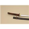 Image 2 : Japanese WW II Officers sword and scabbard; blade shows scattered