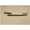 Image 6 : Japanese WW II Officers sword and scabbard; blade shows scattered