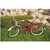 Image 2 : 1951 Schwinn Meteor bicycle all Original Survivor with original saddle,