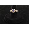 Image 4 : One ladies ring in 14k yellow gold set with a