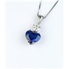 Image 10 : Extra fine heart shape Ceylon Sapphire weighing 2.64 carat and