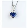 Image 7 : Extra fine heart shape Ceylon Sapphire weighing 2.64 carat and