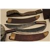 Image 3 : Lot of military accessories including 2 Collins Legitimus bolo knives