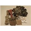 Image 2 : U.S. military lot including a leather 1943-dated holster for a