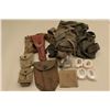 Image 3 : U.S. military lot including a leather 1943-dated holster for a