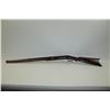 Image 3 : Heavy barrel half stocked plains rifle circa about 140-1850 with