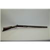 Image 7 : Heavy barrel half stocked plains rifle circa about 140-1850 with