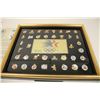 Image 1 : Framed limited edition Series No. 1 collector set of Official