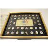 Image 3 : Framed limited edition Series No. 1 collector set of Official